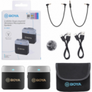 Micrófono Inalámbrico BOYA Trs y Trrs M1V1