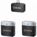Micrófono Doble Inalámbrico BOYA M1V4 para Dispositivos Usb-c