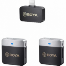 Micrófono Doble Inalámbrico BOYA M1V6 para Dispositivos Ios
