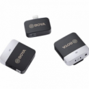 Micrófono Doble Inalámbrico BOYA M1V6 para Dispositivos Ios