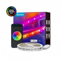 GOVEE Tira Led Rgb Smart Wifi+bt 10M/RGBIC/64 Modos/control por Voz