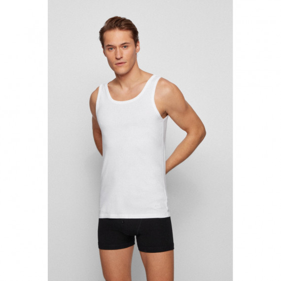 Camisilla 3P Tank Top Blanco  BOSS