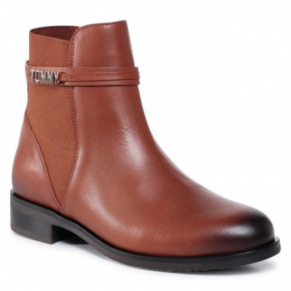 Botas y Botines Block Branding Flat Boot  TOMMY HILFIGER