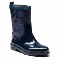 Botas y Botines Shiny Camo Rain Boot  TOMMY HILFIGER - Guanxe Atlantic Marketplace
