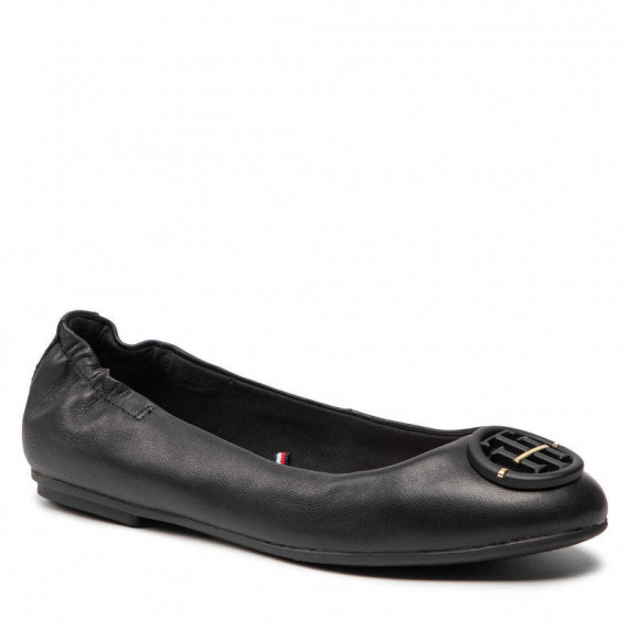 Bailarinas Th Hardware Leather Ballerina  TOMMY HILFIGER