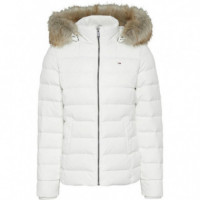 Chaquetas y Abrigos Tjw Basic Hooded Down Jacket  TOMMY JEANS - Guanxe Atlantic Marketplace