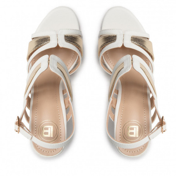 Sandalias Tacon Calf  LAURA BIAGIOTTI - Guanxe Atlantic Marketplace