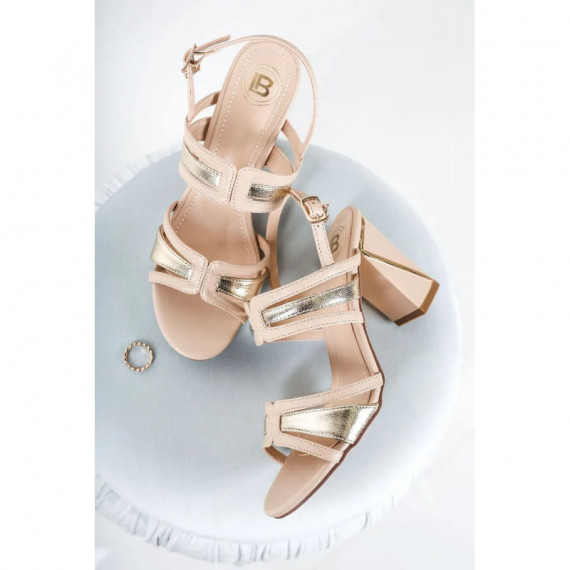 Sandalias Tacon Calf  LAURA BIAGIOTTI - Guanxe Atlantic Marketplace