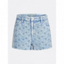 Pantalones Cortos Claudia Short  GUESS