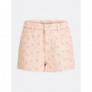 Pantalones Cortos Claudia Short  GUESS