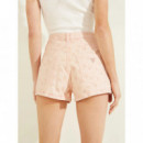 Pantalones Cortos Claudia Short  GUESS