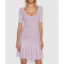 Vestidos Es Ss Scoop Neck Amelia Dress  GUESS