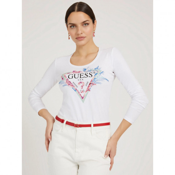 Camisetas Manga Larga Ls Cn Bente Tee  GUESS