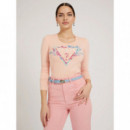 Camisetas Manga Larga Ls Cn Bente Tee  GUESS