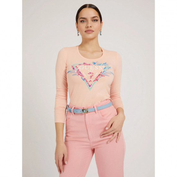 Camisetas Manga Larga Ls Cn Bente Tee  GUESS - Guanxe Atlantic Marketplace