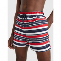 Boxer Baño Medium Drawstring-print  TOMMY HILFIGER - Guanxe Atlantic Marketplace