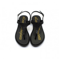 LAURA BIAGIOTTI Sandales à orteil en strass