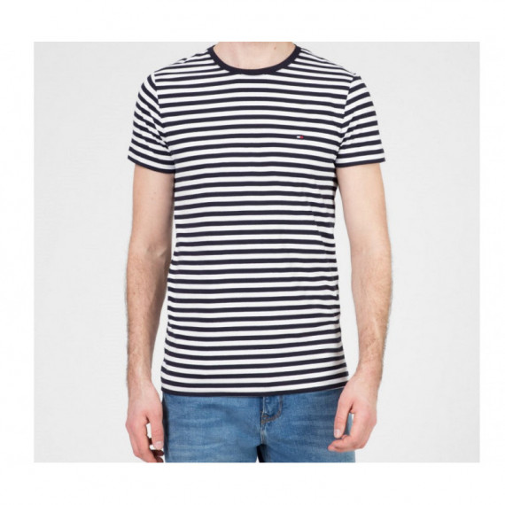 Camisetas Manga Corta Stretch Slim Fit Tee  TOMMY HILFIGER