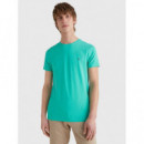 Camisetas Manga Corta Stretch Slim Fit Tee  TOMMY HILFIGER