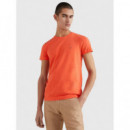 Camisetas Manga Corta Stretch Slim Fit Tee  TOMMY HILFIGER
