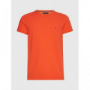 Camisetas Manga Corta Stretch Slim Fit Tee  TOMMY HILFIGER