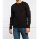 Camisetas Manga Larga Tommy Logo Long Slee  TOMMY HILFIGER