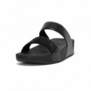 Sandalias Lulu Crystal Embellishe Slides  FIT-FLOP