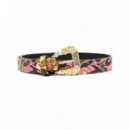 Cinturones Cintura Belt Couture Printed Saffiano  VERSACE