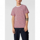 Camisetas Manga Corta Tjm Textured Stripe Tee  TOMMY JEANS