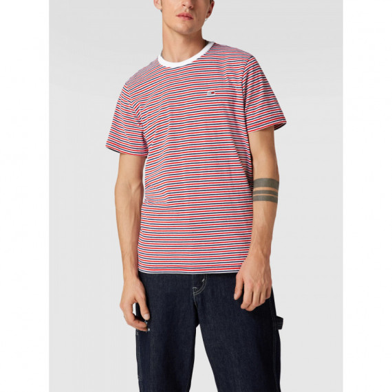 Camisetas Manga Corta Tjm Textured Stripe Tee  TOMMY JEANS
