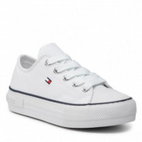 Zapatillas Sneaker Bassa Blanco  TOMMY KIDS