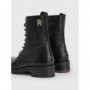 Botas y Botines Th Monogram Biker Bo  TOMMY HILFIGER
