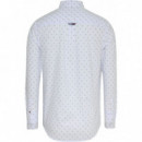 Camisas Tjm Essential Dobby Shirt  TOMMY JEANS