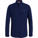 Camisas Tjm Essential Dobby Shirt  TOMMY JEANS