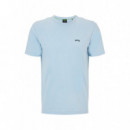 Camisetas Manga Corta Tee Curved  BOSS