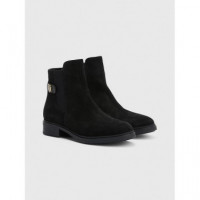 Botas y Botines Th Suede Flat Boot  TOMMY HILFIGER - Guanxe Atlantic Marketplace