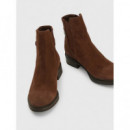 Botas y Botines Th Suede Flat Boot  TOMMY HILFIGER