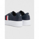 Zapatillas Th Webbing Flatform Cupsole  TOMMY HILFIGER