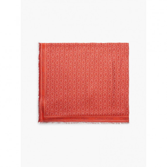 Bufandas y Chales Monogram Jacquard Scarf 120X120  CALVIN KLEIN