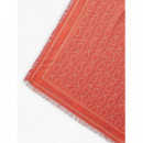 Bufandas y Chales Monogram Jacquard Scarf 120X120  CALVIN KLEIN