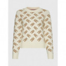 Jersey Monogram C-nk Sweater  TOMMY HILFIGER