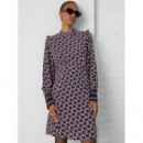 Vestidos Vis Monogram Knee Dress Ls  TOMMY HILFIGER