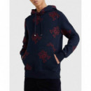 Sudaderas Critter Monogram Hoody Marino  TOMMY HILFIGER
