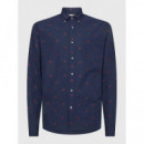 Camisas Monogram Fil Coupe Cf Shirt  TOMMY HILFIGER