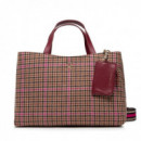 Bolsos Tommy Life Satchel Check  TOMMY HILFIGER