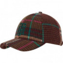 Gorras Feminine Prep Check Cap  TOMMY HILFIGER