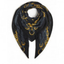 Bufandas y Chales Foulard 130X130  GUESS