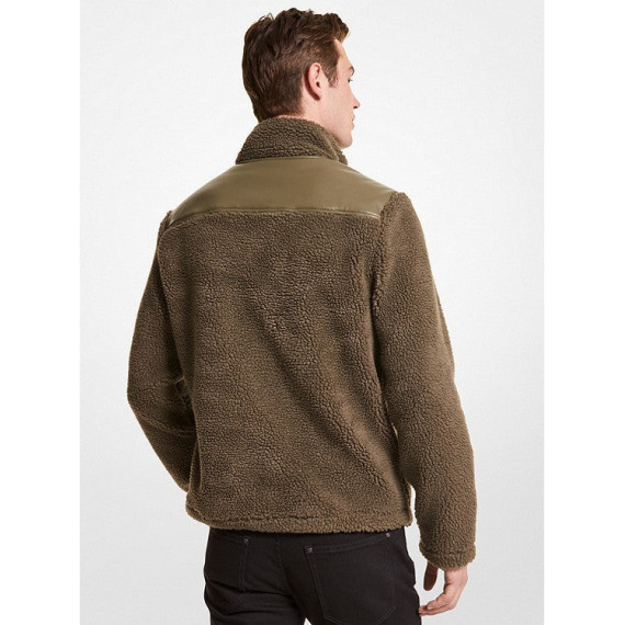 Chaquetas y Abrigos Sherpa Mix Media Fz Mock  MICHAEL KORS