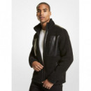 Chaquetas y Abrigos Sherpa Mix Media Fz Mock  MICHAEL KORS