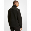 Chaquetas y Abrigos Sherpa Mix Media Fz Mock  MICHAEL KORS